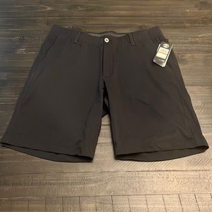 Men’s black Under Armour shorts- size 36